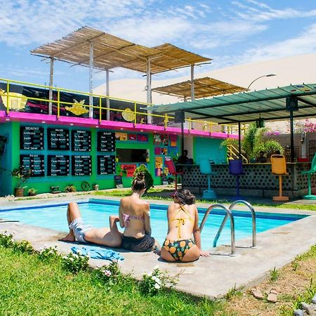 The Upcycled Hostel Huacachina Ica Extérieur photo