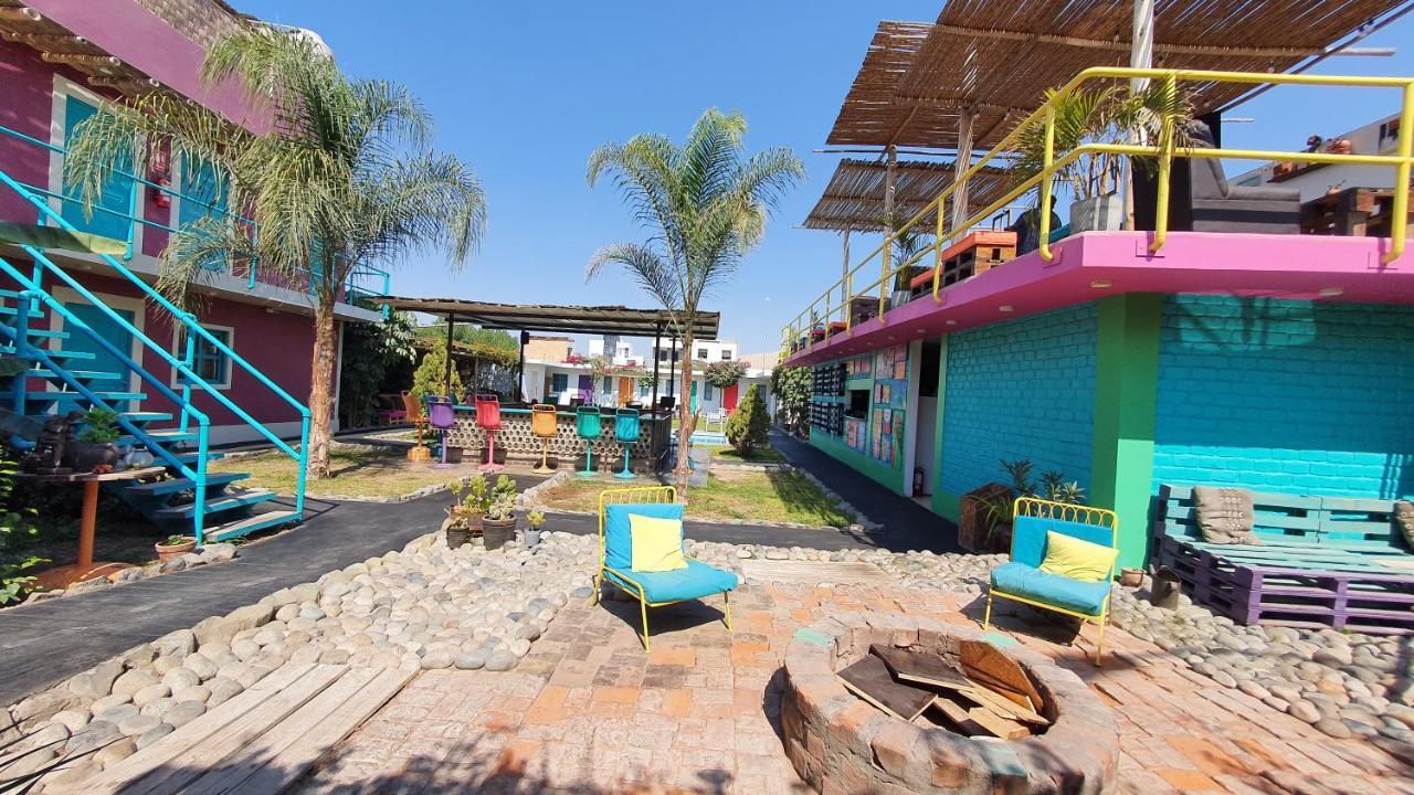 The Upcycled Hostel Huacachina Ica Extérieur photo