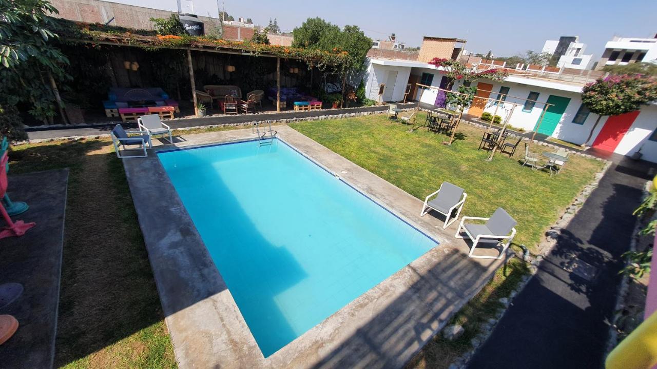 The Upcycled Hostel Huacachina Ica Extérieur photo