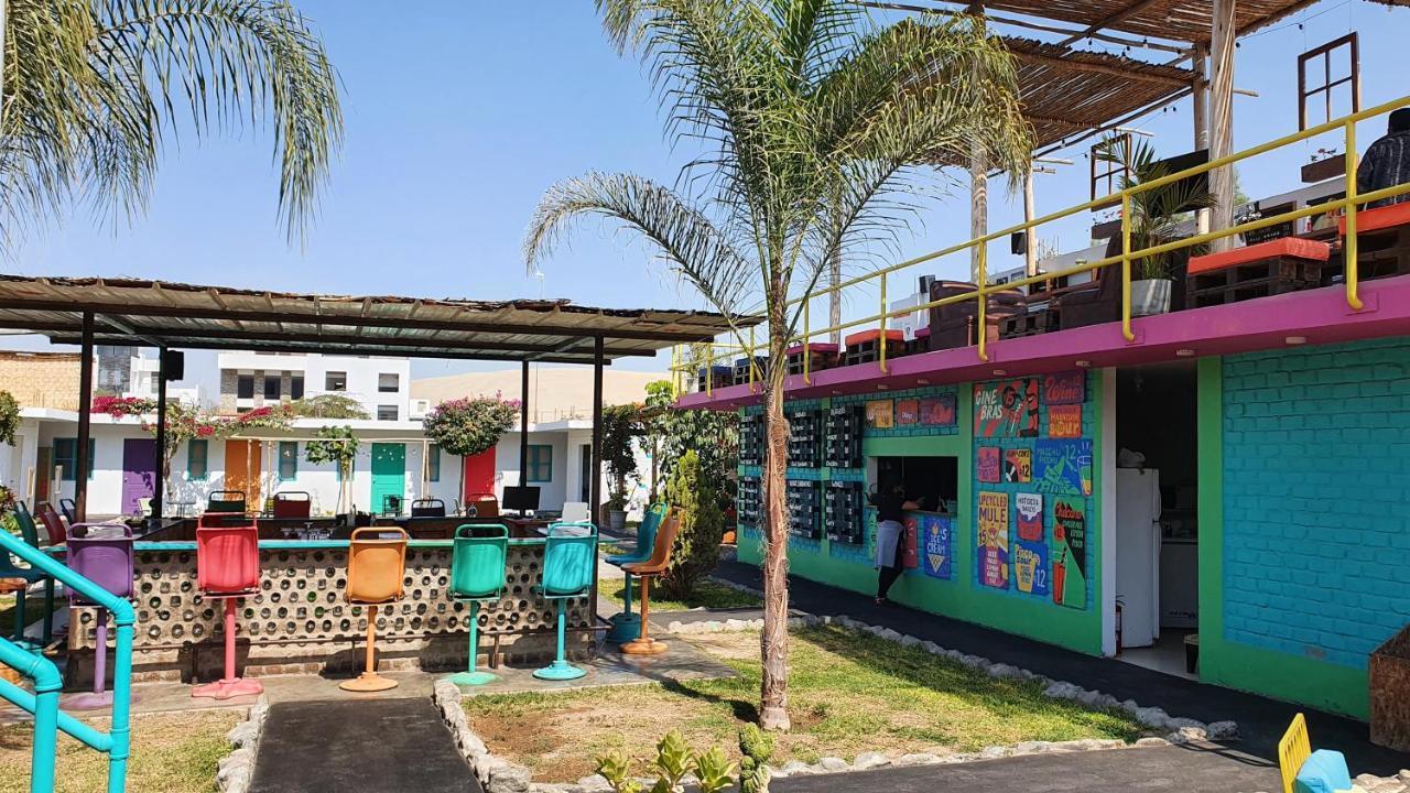 The Upcycled Hostel Huacachina Ica Extérieur photo
