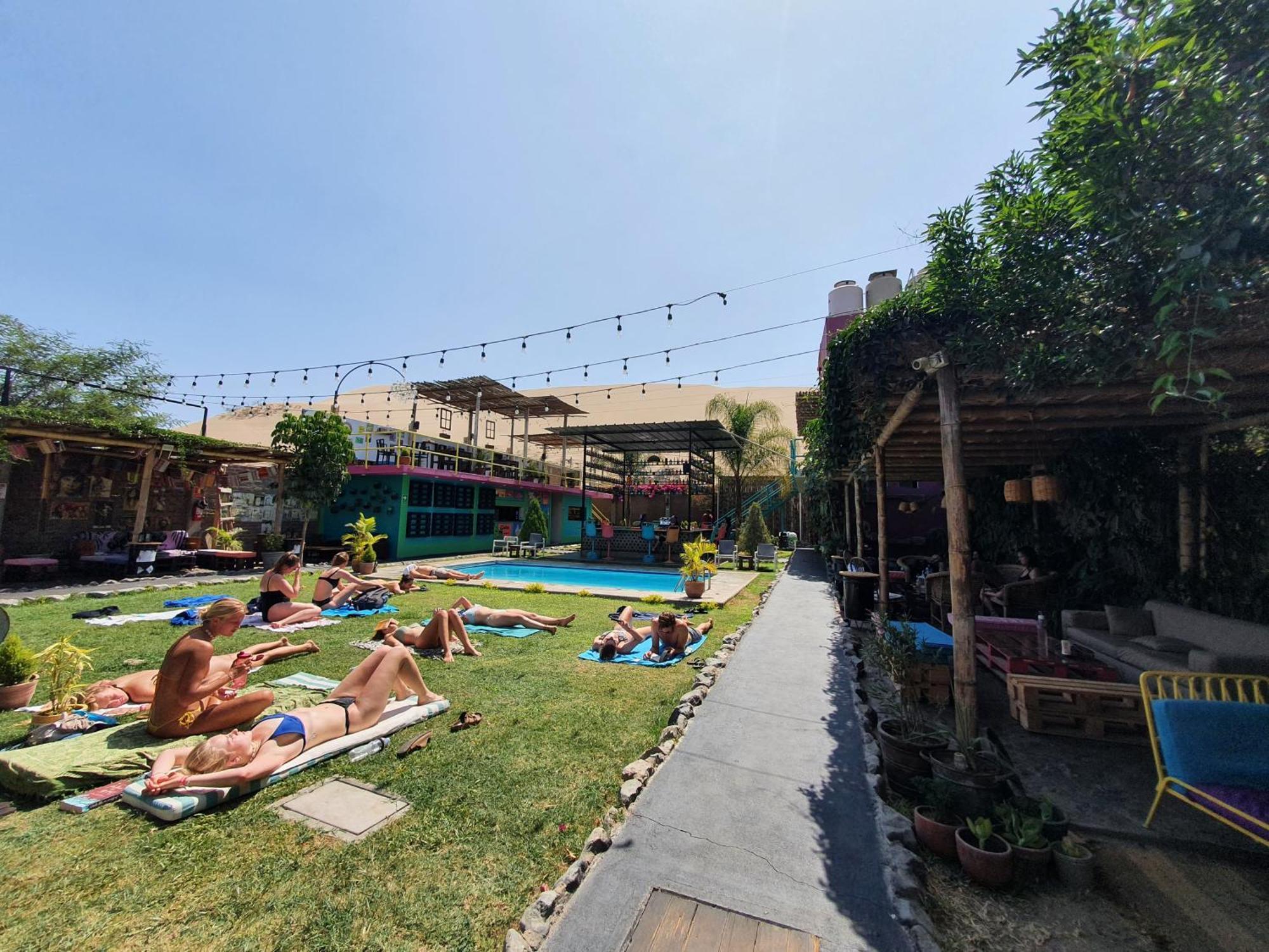 The Upcycled Hostel Huacachina Ica Extérieur photo
