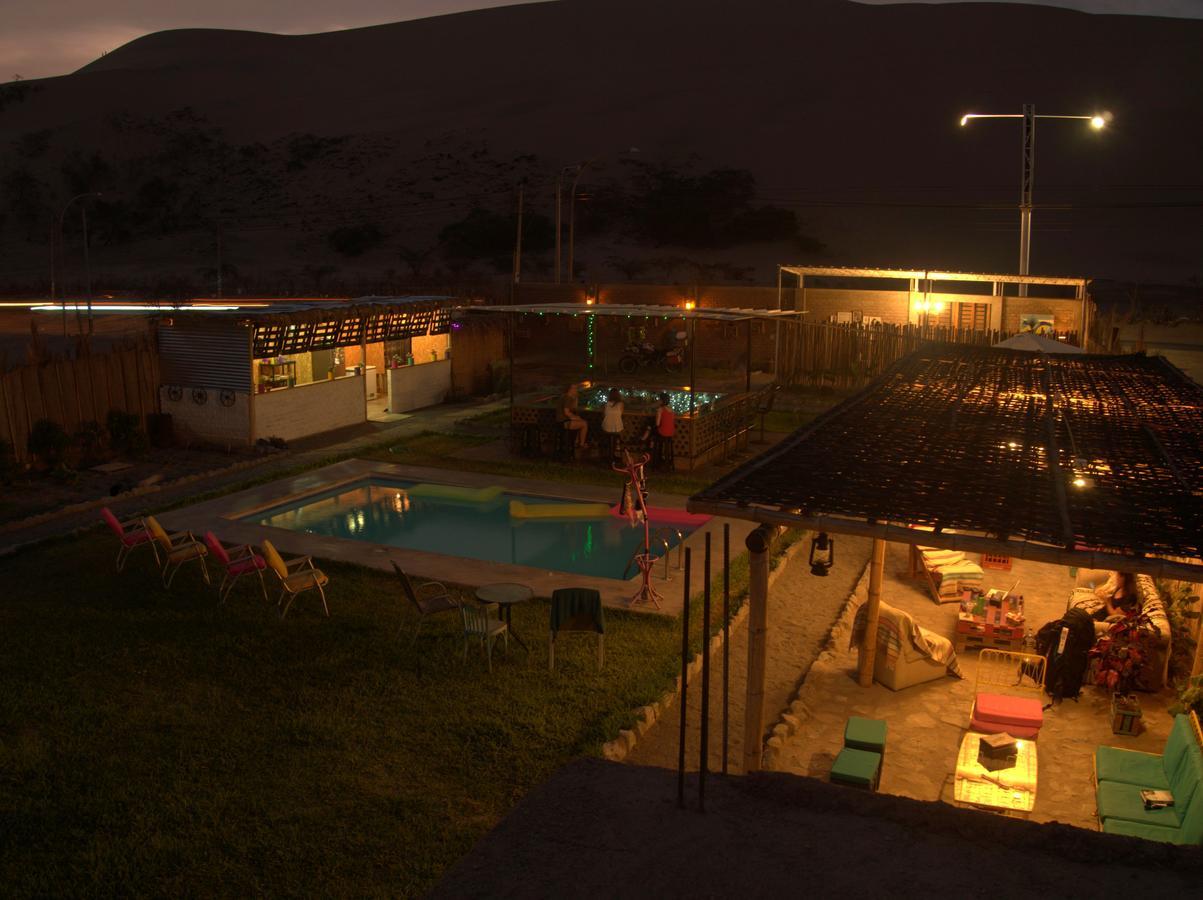 The Upcycled Hostel Huacachina Ica Extérieur photo