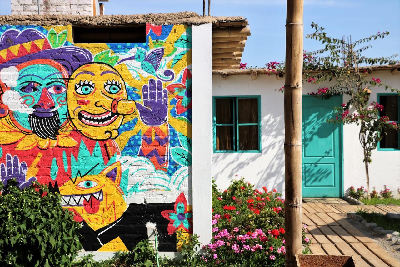 The Upcycled Hostel Huacachina Ica Extérieur photo