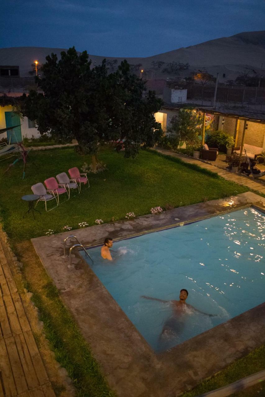 The Upcycled Hostel Huacachina Ica Extérieur photo